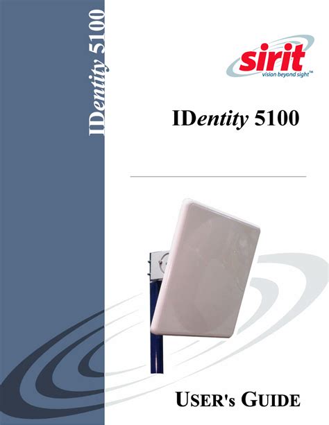 SIRIT IDENTITY 5100 USER MANUAL Pdf Download 